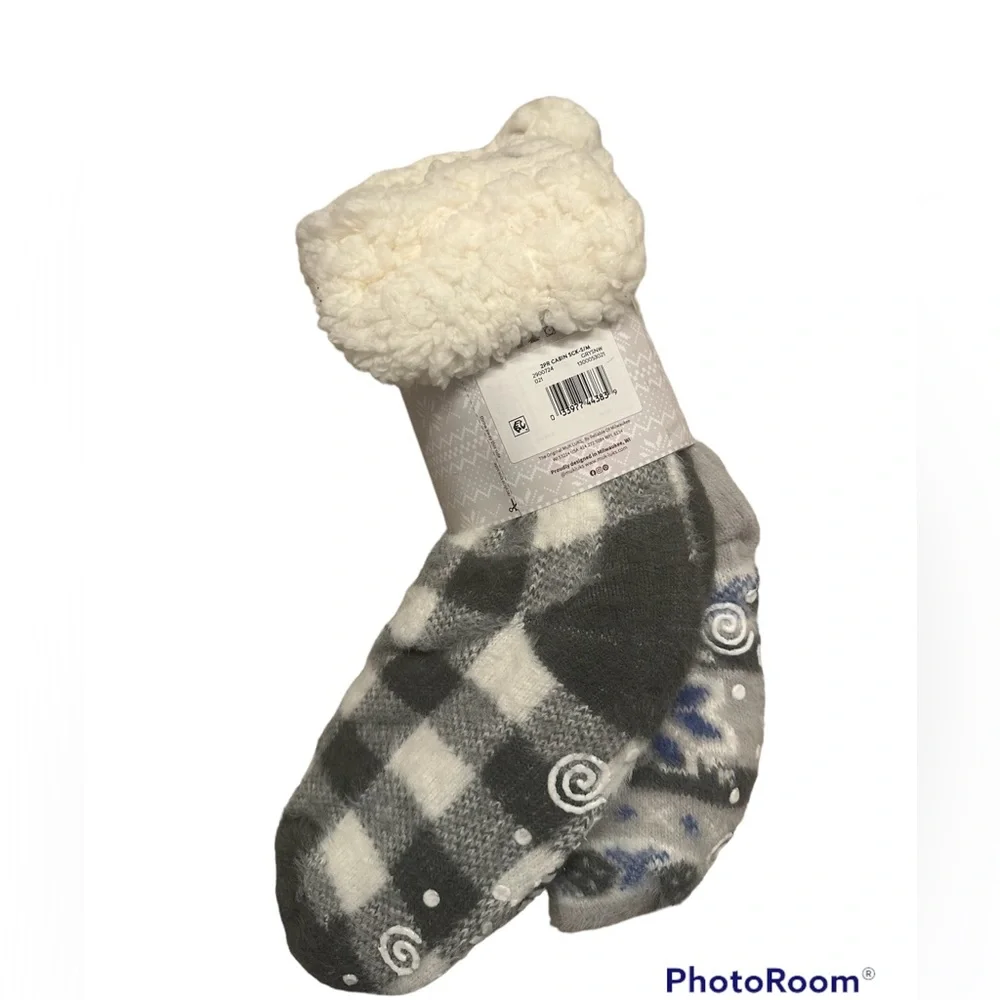 Muk Luks Women's Cabin Socks, 2-Pack  Sz S/M 5-7 NWT